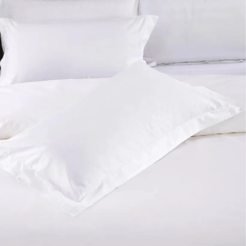 Hotel linen, guesthouse, pure cotton white four piece set, five-star hotel, pure cotton four piece set, duvet set, bed sheet bat