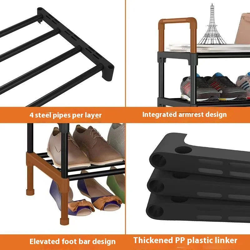 Shoe Rack Storage and Organization Rack Removable Shoe Rack Space saving Household Dust proof Multi layers Simple Storage Rack